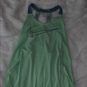 Open back Nike tank top